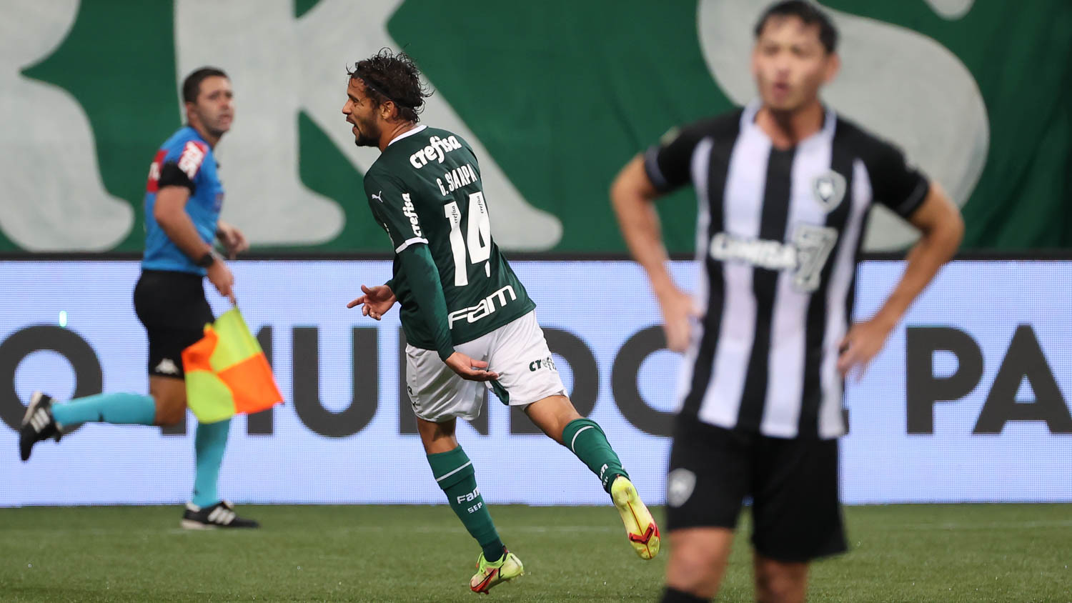 PALMEIRAS ATROPELA O BOTAFOGO NO ALLIANZ