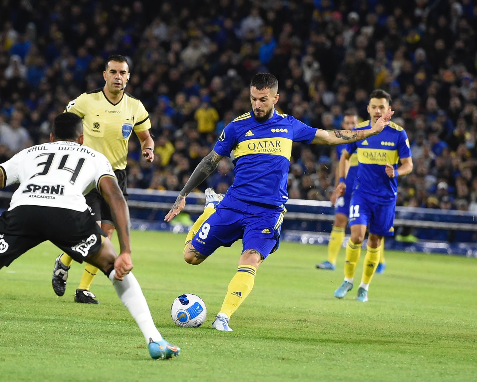 CORINTHIANS FICA NO 1 A 1 COM BOCA NA LIBERTA